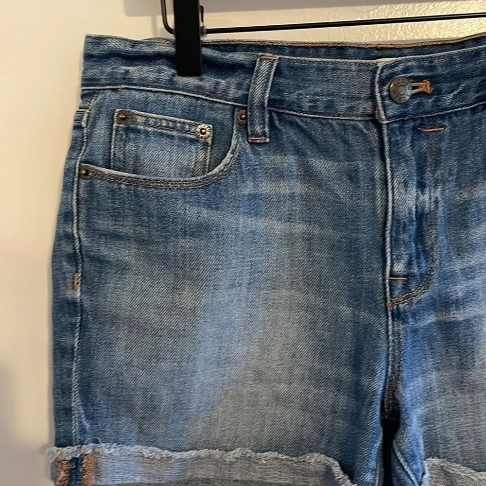 J. Crew Cuffed Denim Shorts 27
